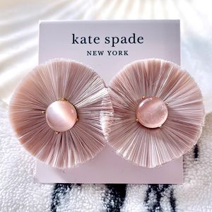 Kate Spade Blush Posh Poppy Stud Earrings